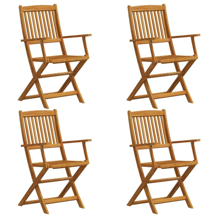 5 Piece Garden Dining Set Solid Wood Eucalyptus Ttbiltp