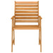 5 Piece Garden Dining Set Solid Acacia Wood Tbpinaa