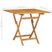 5 Piece Garden Dining Set Solid Teak Wood Tbpkpna