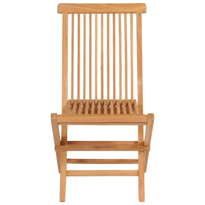 5 Piece Garden Dining Set Solid Teak Wood Tbpkpno