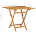 5 Piece Garden Dining Set Solid Teak Wood Tbpkpnt