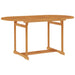 5 Piece Garden Dining Set Solid Teak Wood Tbpkpxi