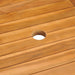 5 Piece Garden Dining Set Solid Teak Wood Tbpkpxi