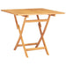 5 Piece Garden Dining Set Solid Wood Teak Toppbab