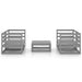 5 Piece Garden Lounge Set Grey Solid Pinewood Tbipxpl
