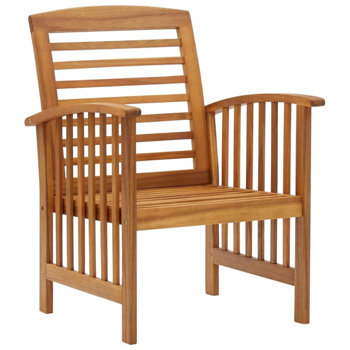 5 Piece Garden Lounge Set Solid Acacia Wood Tbpikia