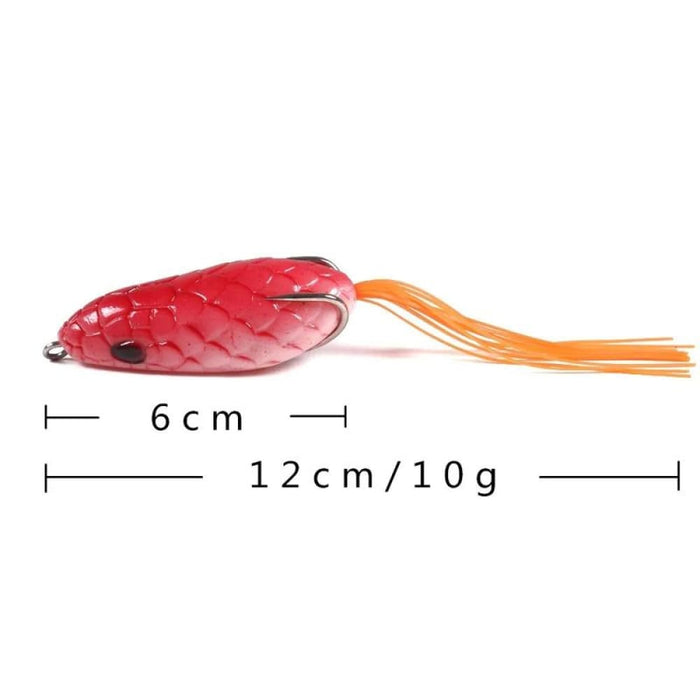 5 Piece Hengjia Fo035 Snake Skin Thunder Brogue Dummy Bait