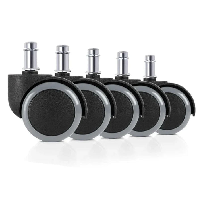 5 Piece Universal Mute Caster Set For Office Chairs 50kg
