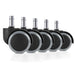 5 Piece Universal Mute Caster Set For Office Chairs 50kg