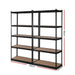 2x1.8m 5-shelves Steel Warehouse Shelving Racking Garage
