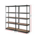 2x1.8m 5-shelves Steel Warehouse Shelving Racking Garage