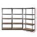 3x1.8m 5-shelves Steel Warehouse Shelving Racking Garage