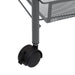 5 - tier Kitchen Trolley Grey 46x26x105 Cm Iron Ttlttb