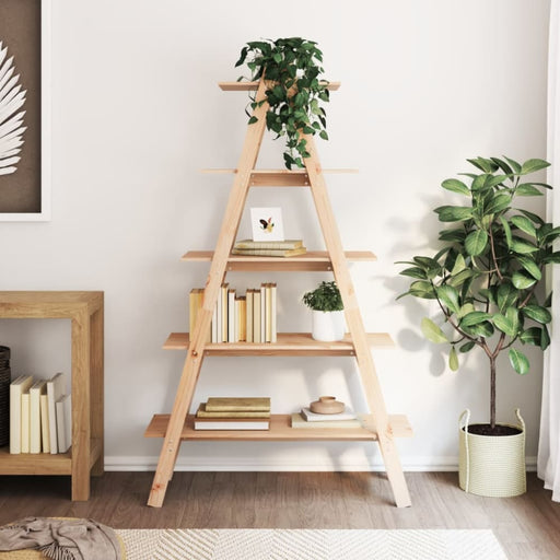 5 - tier Shelf A - shape 110x40x180.5 Cm Solid Wood Pine