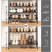 5-tier Shoe Rack Industrial Organizer Storage Bench