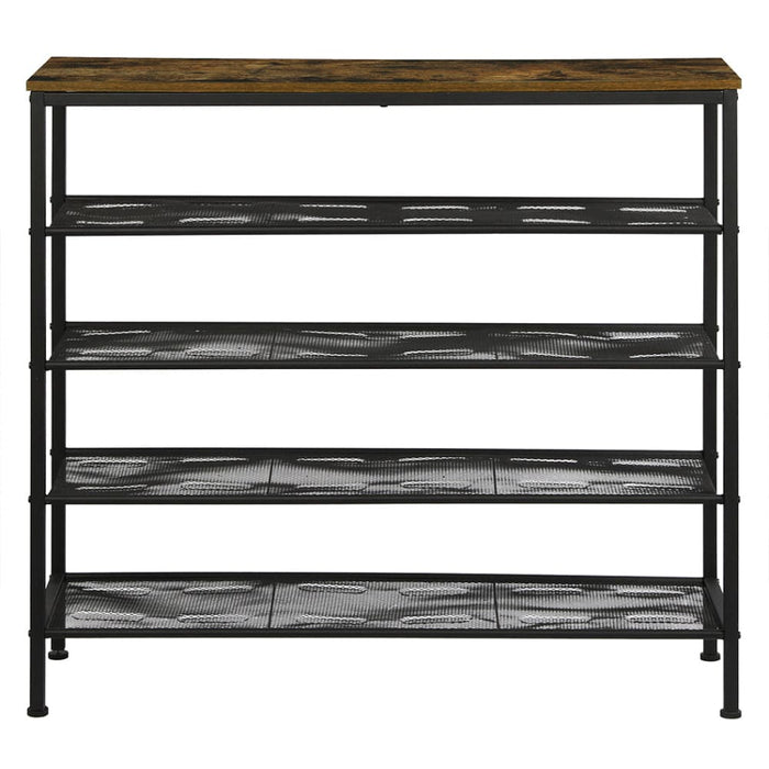 5-tier Shoe Rack Storage Cabinet 100cm Wide