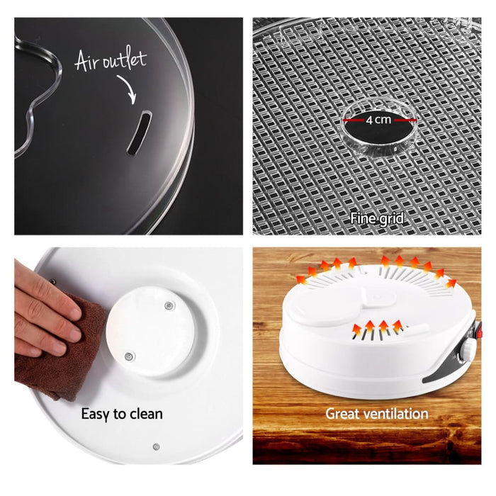 5 Trays Food Dehydrator Fruit Dehydrators Pet Beef Jerky