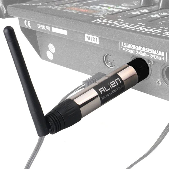 5 Pin Din Wireless 2.4g Ism Dmx 512 Transmitter Receiver