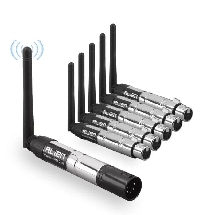 5 Pin Din Wireless 2.4g Ism Dmx 512 Transmitter Receiver