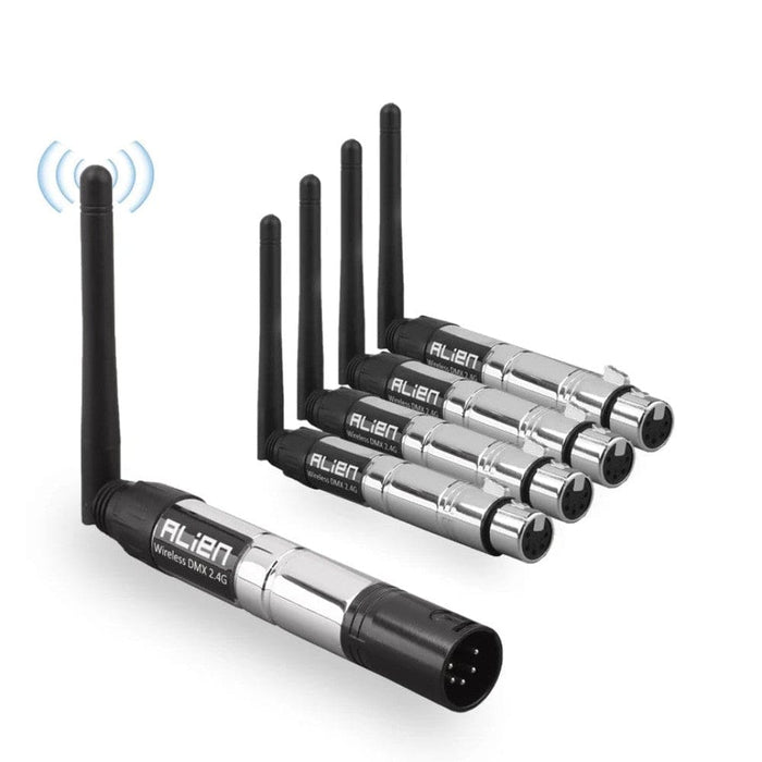 5 Pin Din Wireless 2.4g Ism Dmx 512 Transmitter Receiver