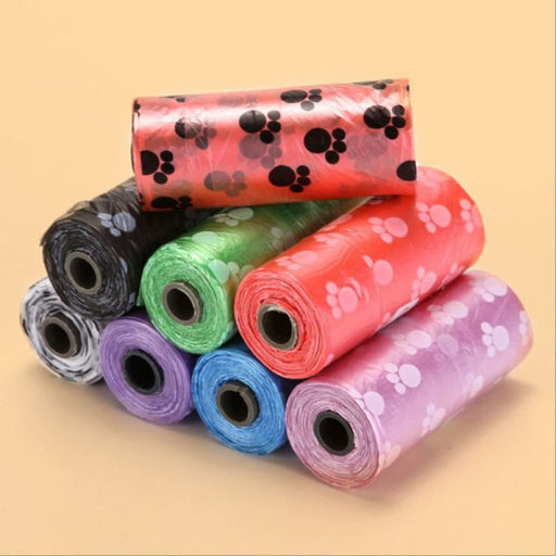 50 100 Rolls Dog Poop Bag Degradable Plastic Bags for Cat