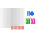 50 Pcs 0.26mm 9h 2.5d Tempered Glass Film For Game Console