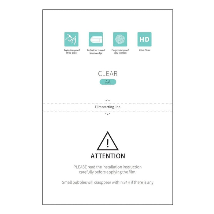 50 Pcs F0005 Hd Tpu Soft Film Supplies For Protector Cutter