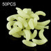 50 Piece 20mm Soft Bait Worms For Fishing Gear