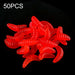 50 Piece 20mm Soft Bait Worms For Fishing Gear