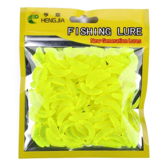 50 Piece 20mm Soft Bait Worms For Fishing Gear