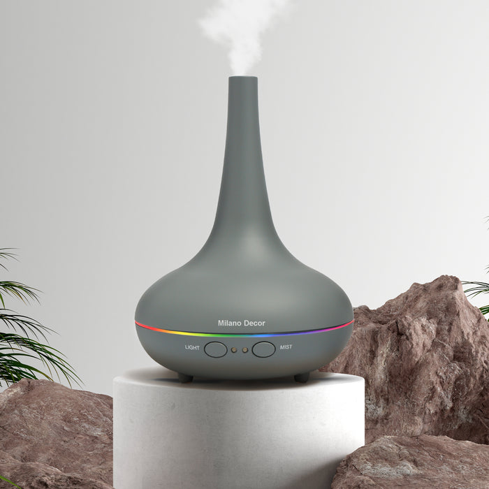 Ultrasonic Aroma Diffuser - Matt Grey Colour