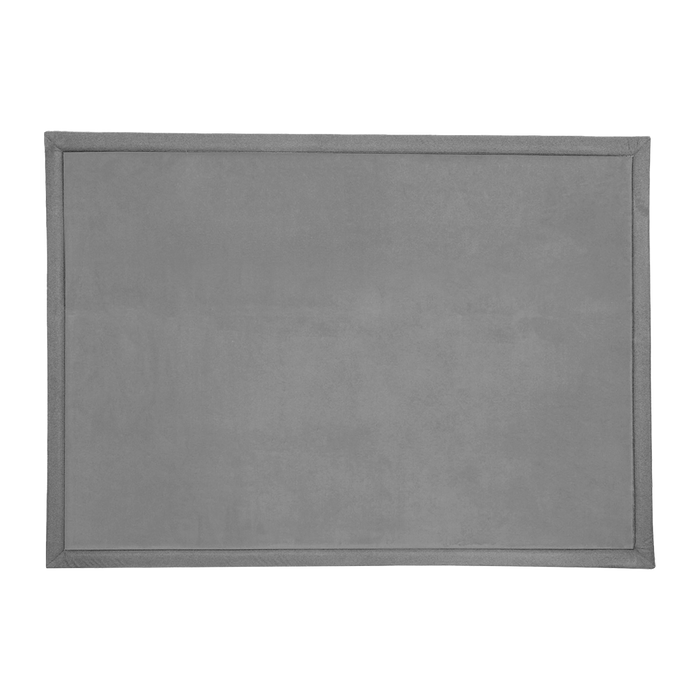 Goslash Picks Coral Velvet Area Rugs Large Mat 150X200Cm Grey