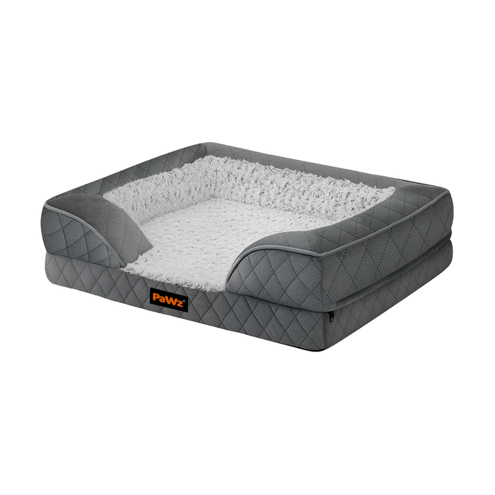 Goslash Picks Orthopedic Memory Foam Pet Bed Dog Washable Mat