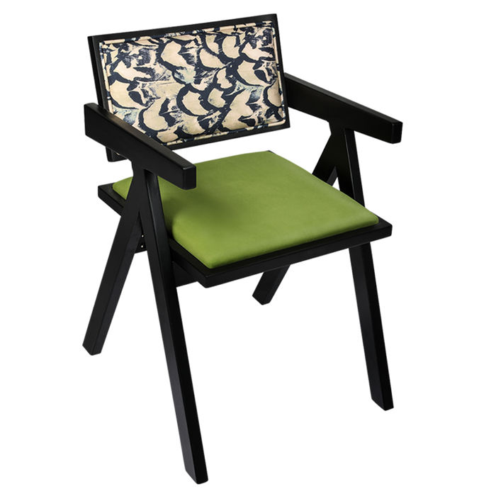 1X Dining Chair Retro Backrest Chair