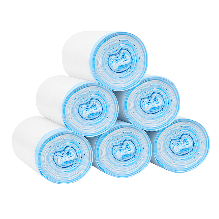 120 Piece Waste Bag 6 Rolls Disposable