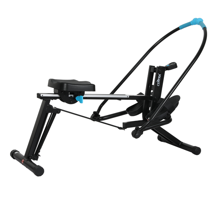 2 In 1 Rowing Machine - Black Blue