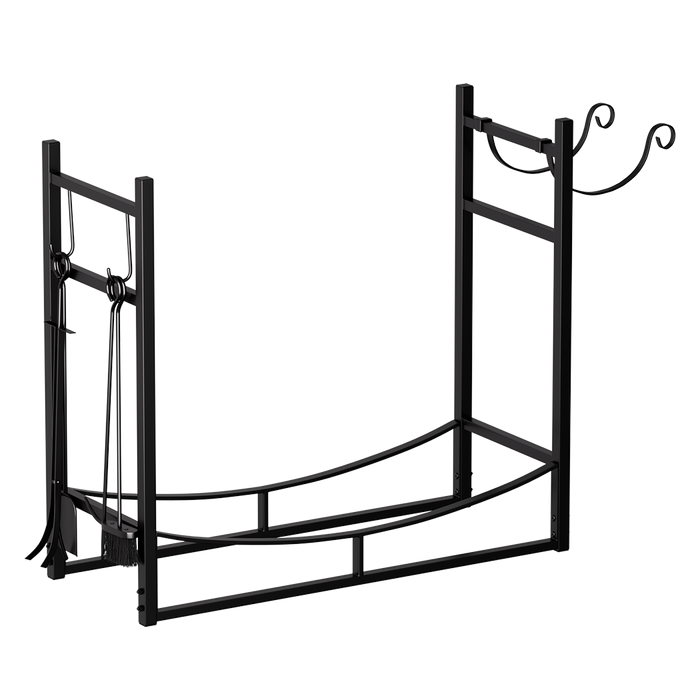 Goslash Picks Firewood Rack Fireplace Tool Log Holder