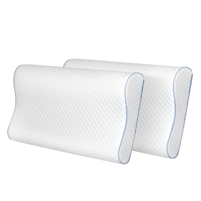Goslash Picks Memory Pillow Supprt Shoulder Foamwhite Pillowcase