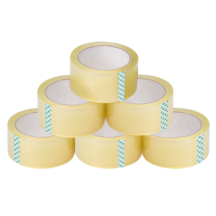 Goslash Picks 6 Rolls Packing Packaging Tape 45Mmx75M