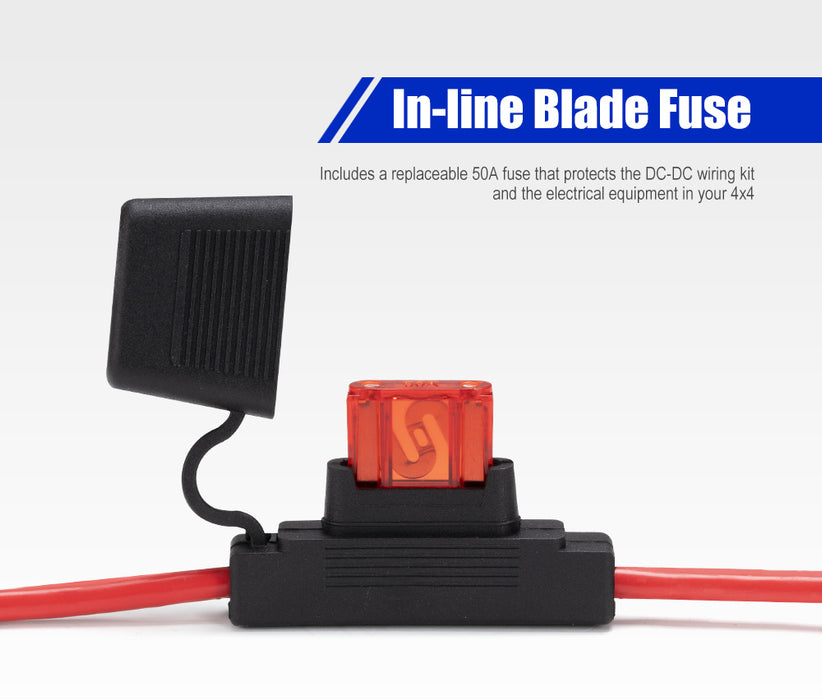 50A Wiring Kit 12V 6M Anderson Style Plug Battery Cable Quick Connect