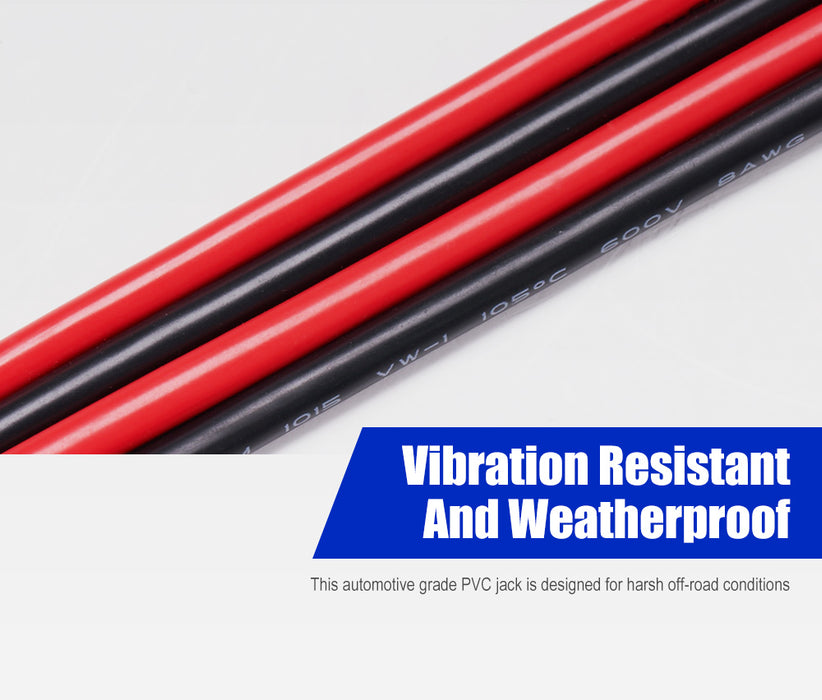 50A Wiring Kit 12V 6M Anderson Style Plug Battery Cable Quick Connect