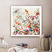 50cmx50cm Coming Spring Square Size White Frame Canvas Wall