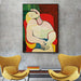 50cmx70cm The Dream By Pablo Picasso Gold Frame Canvas Wall