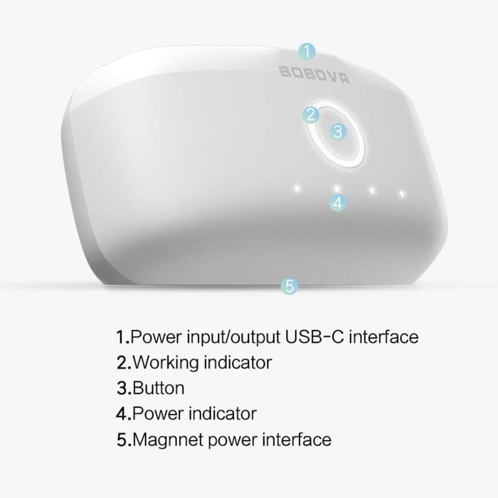 B2 5200mah Magnetic Battery Connections Pack For M2 Pro