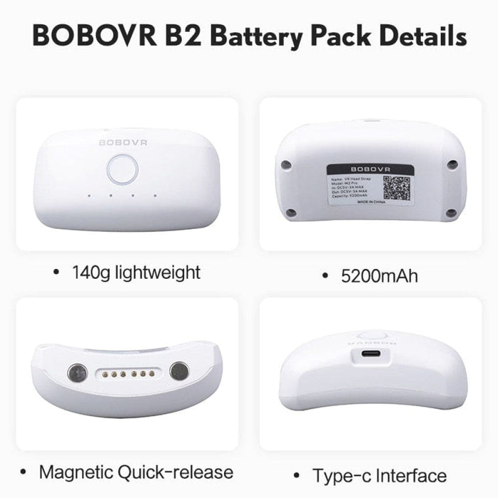 B2 5200mah Magnetic Battery Connections Pack For M2 Pro