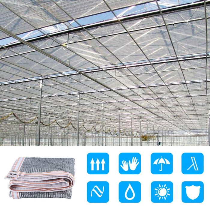 55% Aluminum Foil Sun Shade Net Balcony Garden Camping Nets