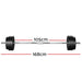 58kg Barbell Weight Set Plates Bar Bench Press Fitness
