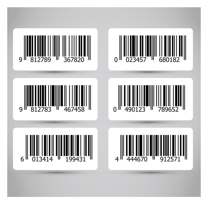 Goslash Picks 100 Sheet A4 Label White Matte Self Adhesive Sticker