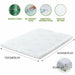 Goslash Picks 5cm Thickness Cool Gel Memory Foam Mattress