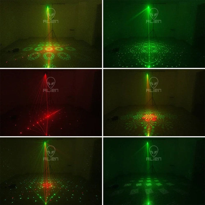 5in1 Dj Disco Party Stage Lighting Effect Laser Patterns